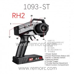 REMO HOBBY 1093-ST Parts RH2 2.4G Transmitter for E9922