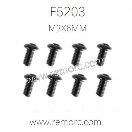REMO HOBBY Parts F5203 hex socket button Head Screws