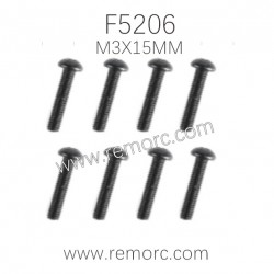 REMO HOBBY Parts F5206 hex socket button head Scew M3x15mm