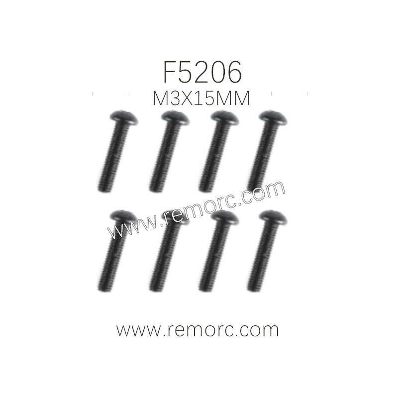 REMO HOBBY Parts F5206 hex socket button head Scew M3x15mm