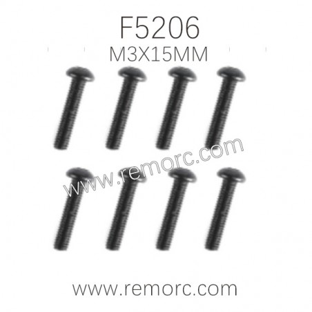 REMO HOBBY Parts F5206 hex socket button head Scew M3x15mm