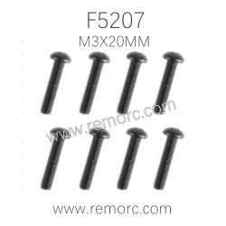 REMO HOBBY Parts F5207 hex socket button head Screw M3x20mm