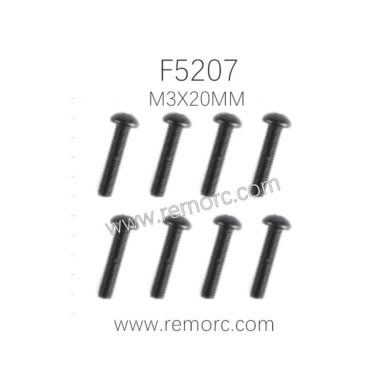 REMO HOBBY Parts F5207 hex socket button head Screw M3x20mm