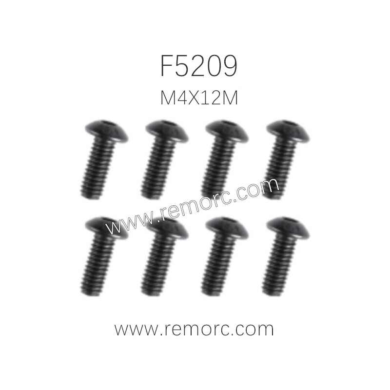 REMO HOBBY Parts F5209 Hex socket button head Screw M4x12mm