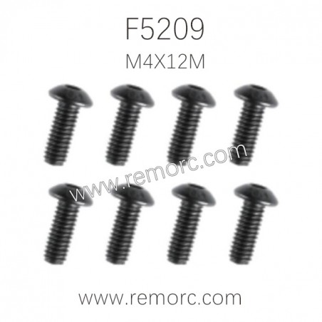 REMO HOBBY Parts F5209 Hex socket button head Screw M4x12mm