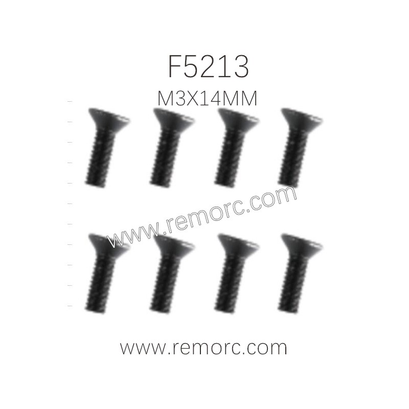 REMO HOBBY Parts F5213 Screws Countersunk M3x14mm