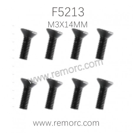 REMO HOBBY Parts F5213 Screws Countersunk M3x14mm