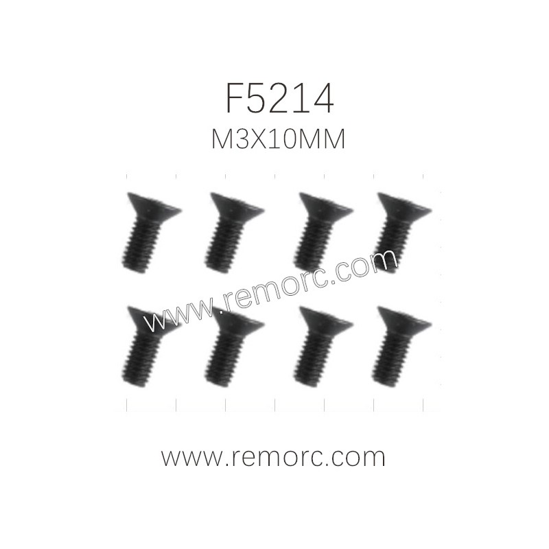 REMO HOBBY Parts F5214 Screws countersunk M3x10mm