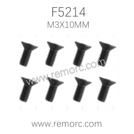 REMO HOBBY Parts F5214 Screws countersunk M3x10mm