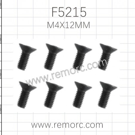 REMO HOBBY Parts F5215 Screws countersunk M4x12mm
