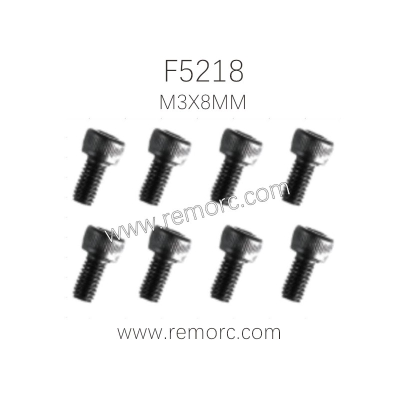 REMO HOBBY Parts F5218 Screws Cap head M3X8MM REMO HOBBY Parts F5218 Screws Cap head M3X8MM