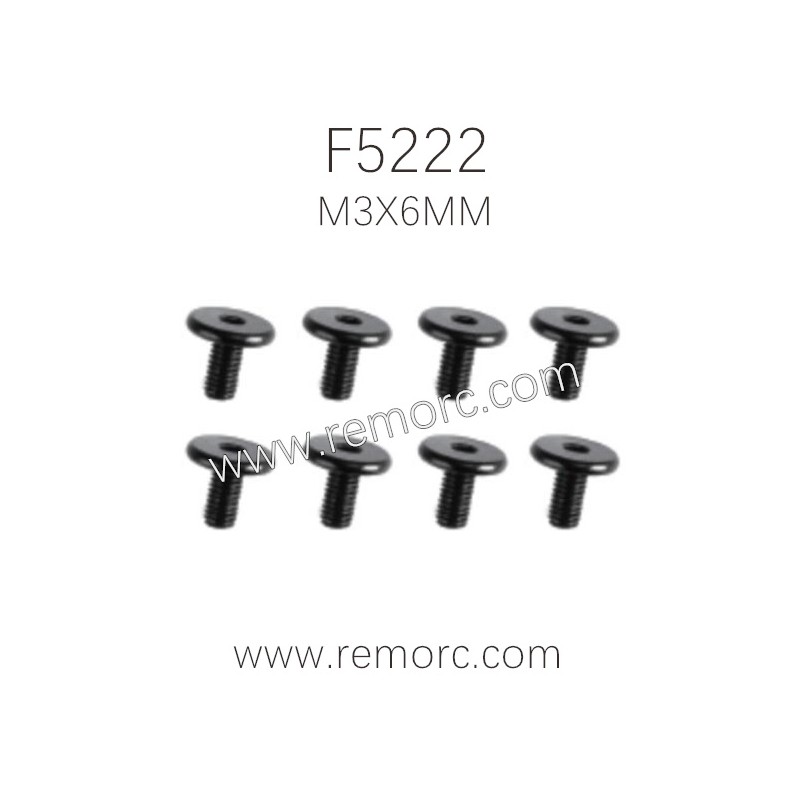 REMO HOBBY Parts F5222 Screw At head M3X6MM REMO HOBBY Parts F5222 Screw At head M3X6MM