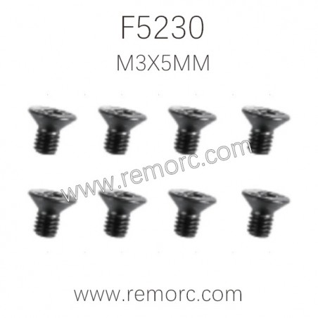 REMO HOBBY RC Car Parts F5230 Screws countersunk M3x5mm