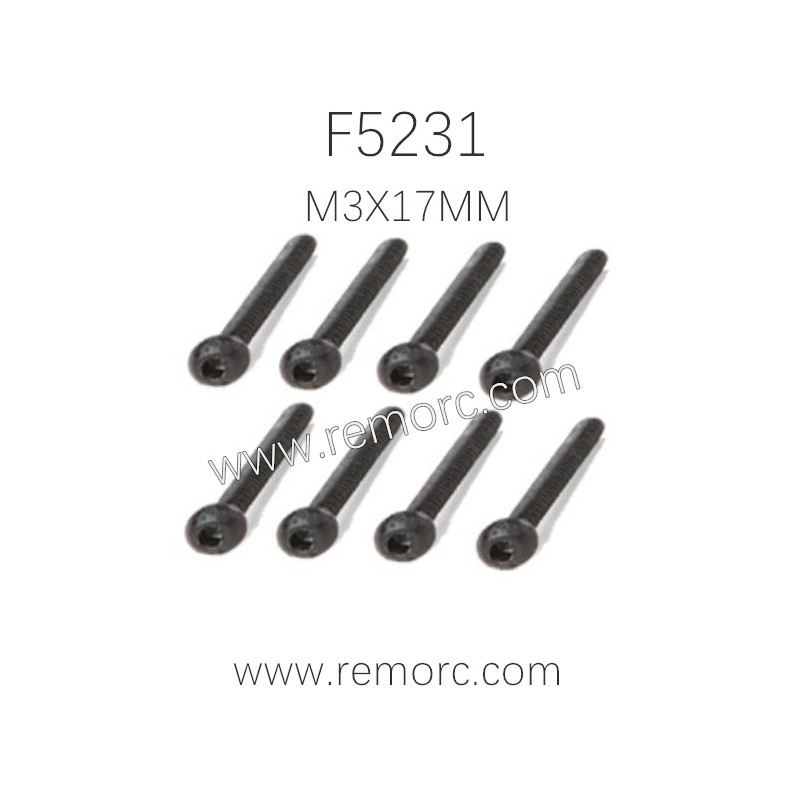 REMO HOBBY RC Car Parts F5231 Hex Socket Buttom Head M3x17mm