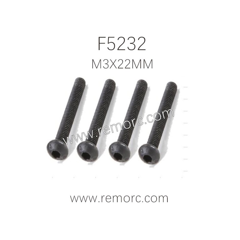 REMO HOBBY RC Car Parts F5232 Hex Socket Buttom Head Screw M3x22mm