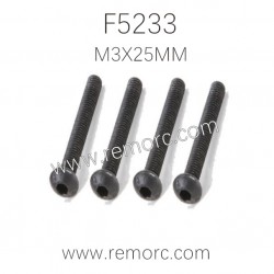 REMO HOBBY RC Car Parts F5233 Hex Socket Buttom Head Screw M3x25mm