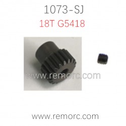 REMO HOBBY 1073-SJ Parts 18T Motor Gear G5418