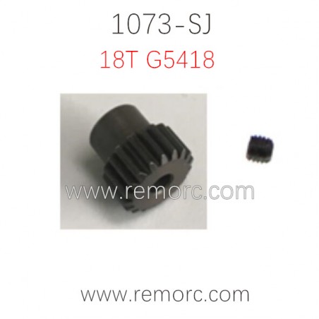 REMO HOBBY 1073-SJ Parts 18T Motor Gear G5418