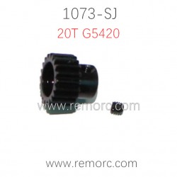REMO HOBBY 1073-SJ Parts 20-T pinion DP48 mach steel G5420