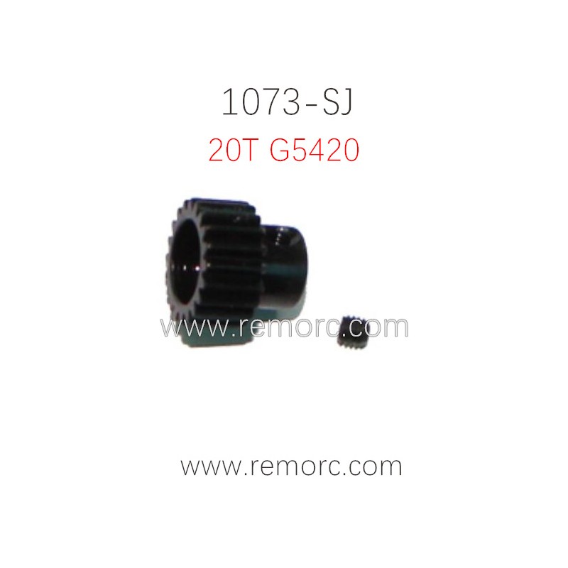REMO HOBBY 1073-SJ Parts 20-T pinion DP48 mach steel G5420