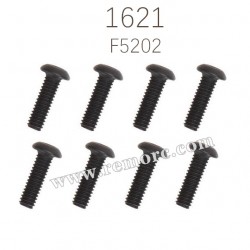 REMO 1621 RC Truck Parts hex socket button Head Screw F5202
