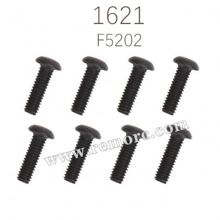 REMO 1621 RC Truck Parts hex socket button Head Screw F5202