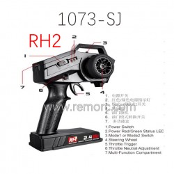REMO HOBBY 1073-SJ Parts RH2 2.4G Transmitter