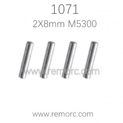 REMO HOBBY 1071-SJ Parts Axle pins 2X8mm M5300