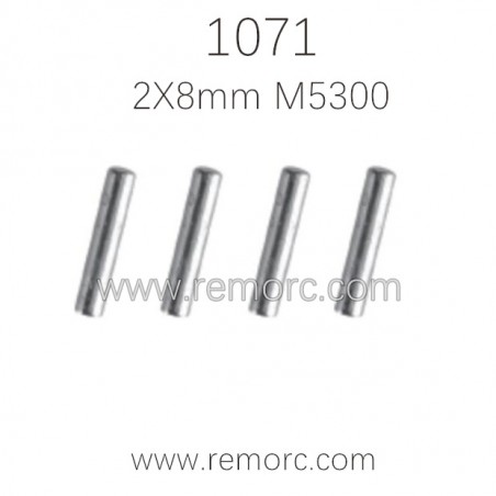 REMO HOBBY 1071-SJ Parts Axle pins 2X8mm M5300