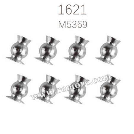 REMO 1621 RC Truck Parts Hollow balls 4.45X6mm M5369