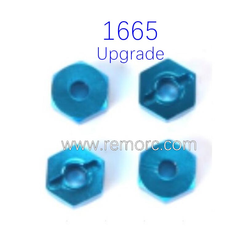 REMO 1665 1/16 RC Car Upgrade Parts Absorber Wheel hubs A2021