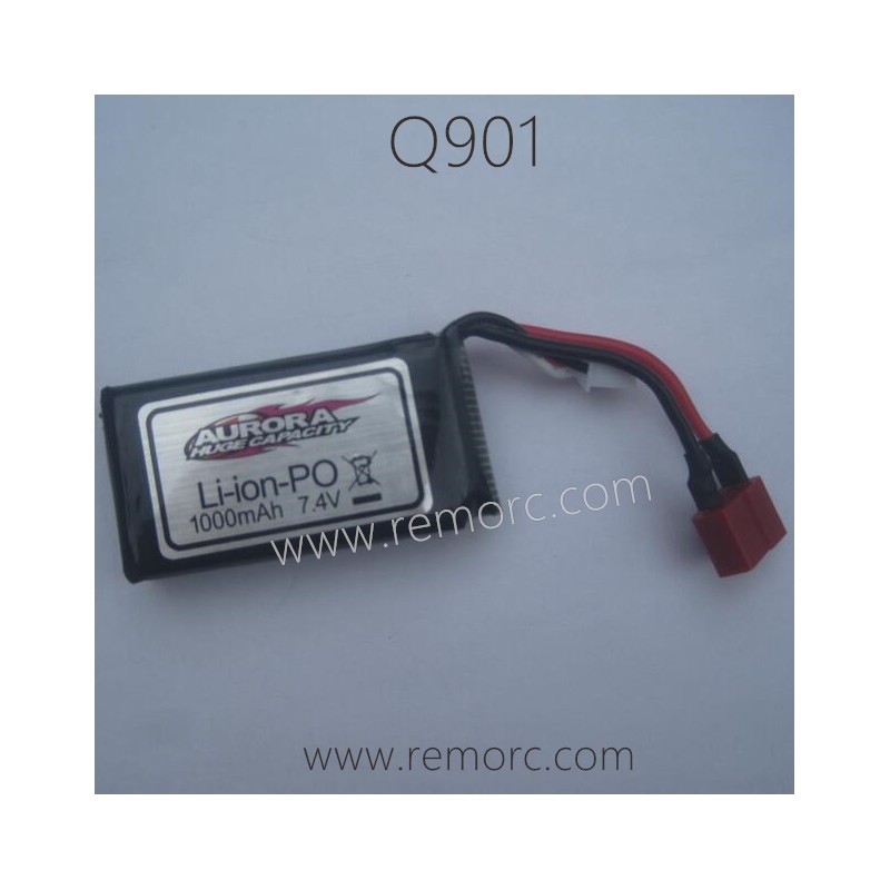QDJ02 Battery 7.4V 1000mAh for XINLEHONG Q901 RC Truck