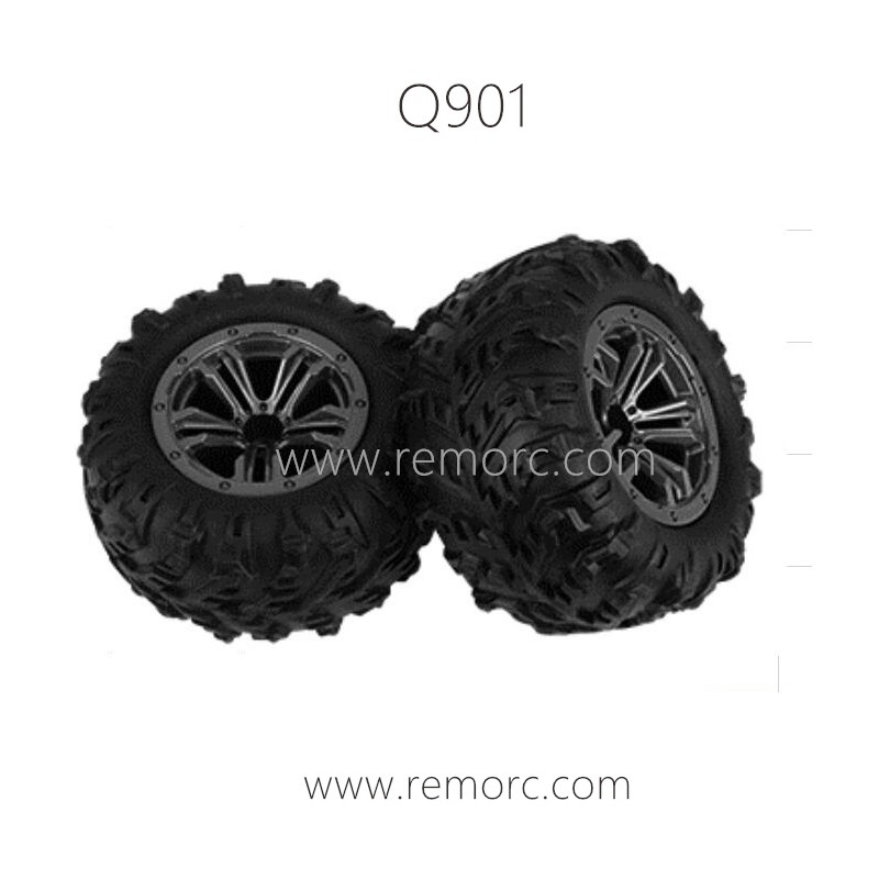 QZJ01 Wheel Complete Kit Parts for XINLEHONG Toys Q901 1/16 RC Truck