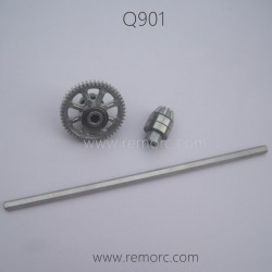 QZJ04 Big Gear and Transmission Shaft for XINLEHONG Toys Q901 RC Truck
