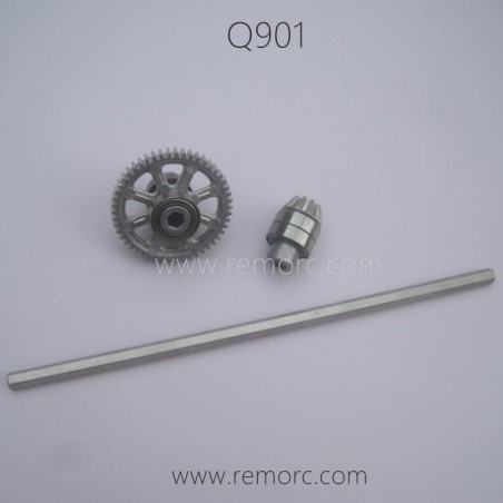 QZJ04 Big Gear and Transmission Shaft for XINLEHONG Toys Q901 RC Truck