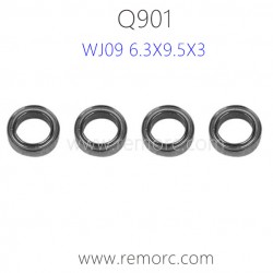 WJ09 Bearing 6.3X9.5X3 for XINLEHONG Toys Q901 RC Truck
