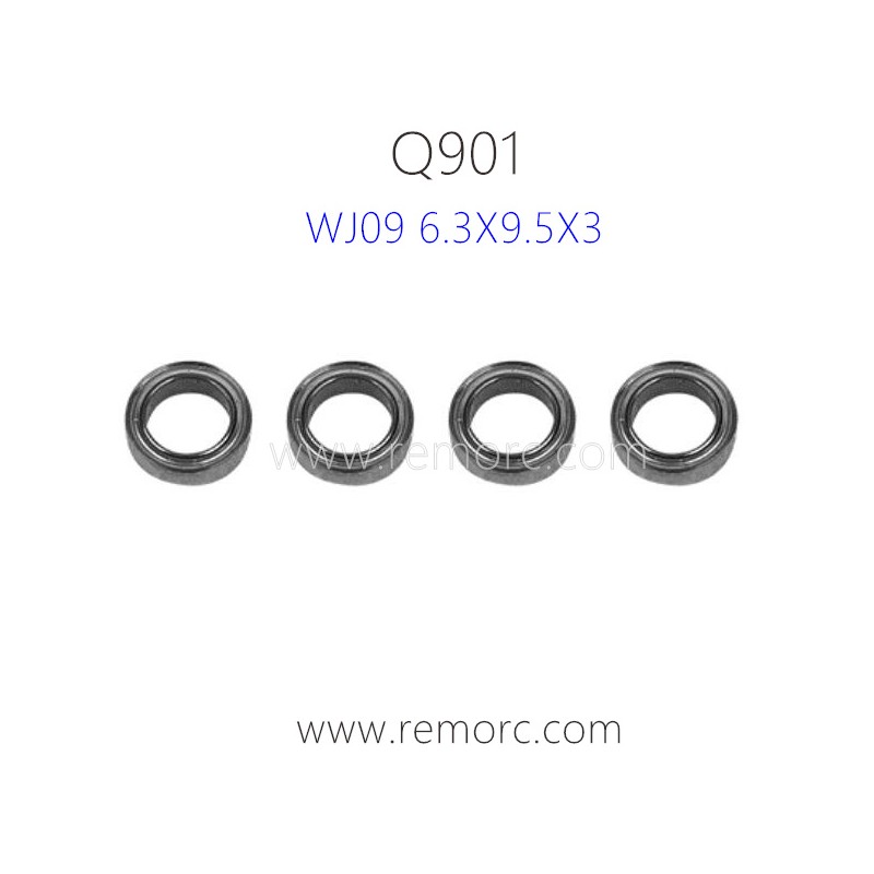 WJ09 Bearing 6.3X9.5X3 for XINLEHONG Toys Q901 RC Truck