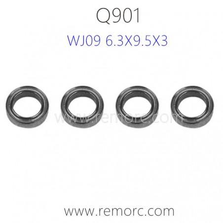 WJ09 Bearing 6.3X9.5X3 for XINLEHONG Toys Q901 RC Truck