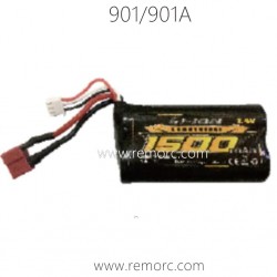 HBX HAIBOXING 901 Parts Li-ion Battery 7.4V 1500mAh 90129