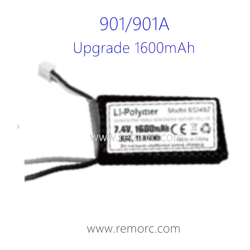 HBX HAIBOXING 901A Upgrade Parts Li-PO Battery 7.4V 1600mAh T2119