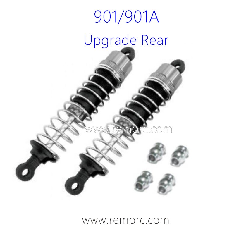 HBX 901A Parts Rear Upgrade Aluminum Capped Oil Fill Shocks 90201R