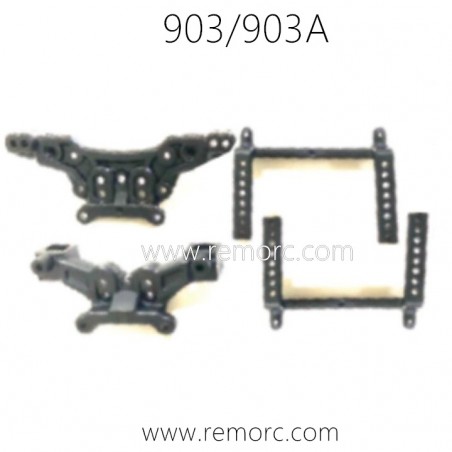 HBX Haiboxing 903A RC Car Parts Front Rear Shock Tower