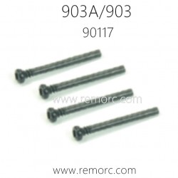 HBX 903 903A RC Car Parts Front Suspension Arm Hinge Pins ST3X28mm 90117