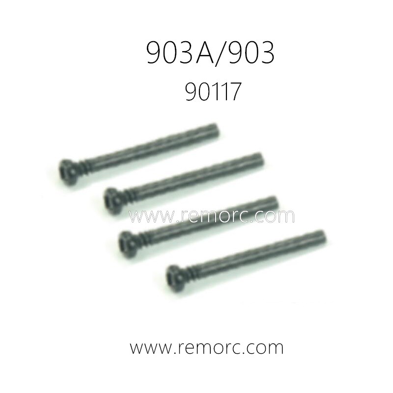 HBX 903 903A RC Car Parts Front Suspension Arm Hinge Pins ST3X28mm 90117