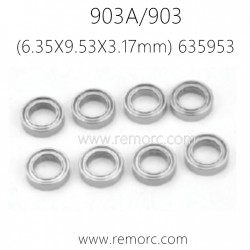HBX 903 903A Parts Ball Bearings (6.35X9.53X3.17mm) 635953