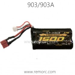 HBX 903 903A Parts Li-ion Battery 7.4V 1500mAh 90129