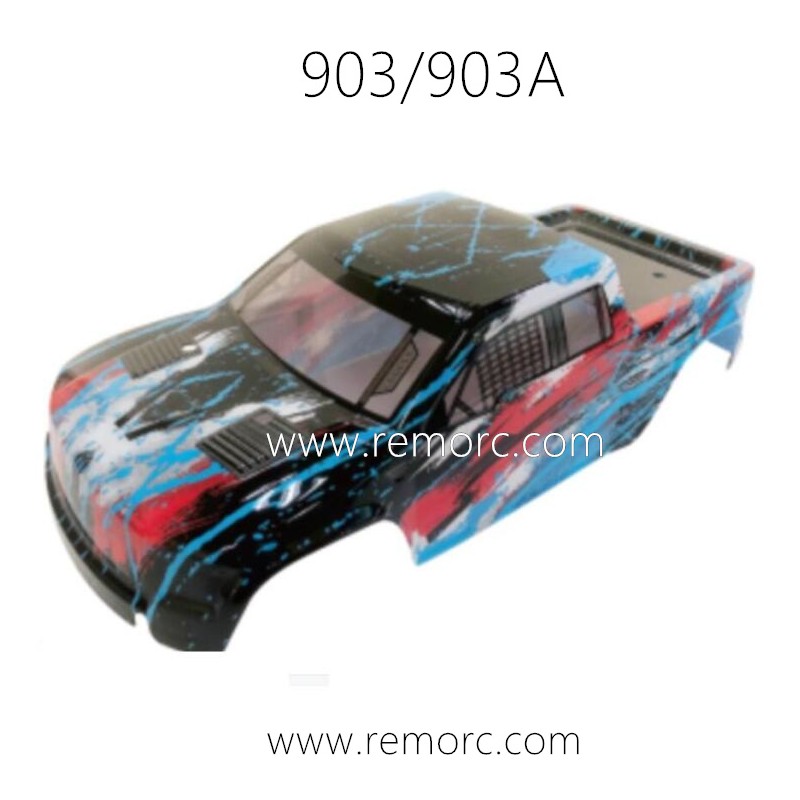 HAIBOXING 903 903A RC Truck Parts Body Blue 90132