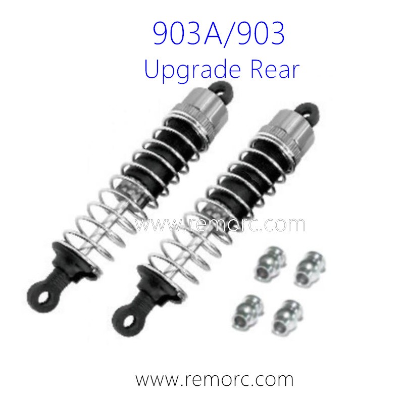 HAIBOXING 903 903A Parts Rear Upgrade Aluminum Capped Oil Fill Shocks 90201R