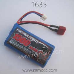 REMO HOBBY 1635 S-MAX Parts Battery 7.4V 1500mAh E9315