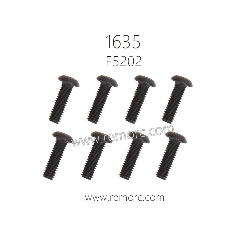 REMO HOBBY 1635 RC Car Parts hex socket button head M2.5X8mm